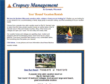 Tablet Screenshot of cropseyvacationrentals.com